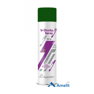 Спрей оклюзійний V-Occlu Spray, колір зелений (Alpen Dent), 80 мл